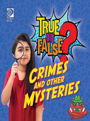 cover image of Crimes and Other Mysteries